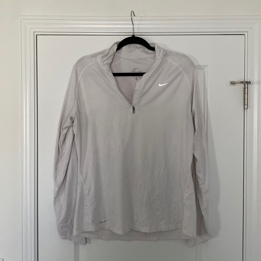 Nike Dri-fit quarter zip.